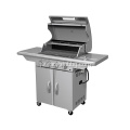 Stainless Steel 4 Burners Propana Gas BBQ